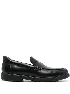 Geox mocassins Spherica EC11 en cuir à entaille penny - Noir
