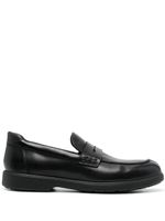 Geox mocassins Spherica EC11 en cuir à entaille penny - Noir