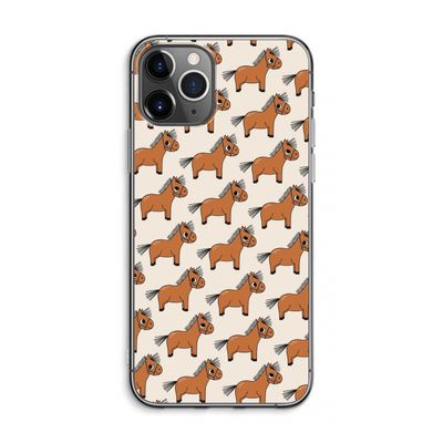 Pony: iPhone 11 Pro Max Transparant Hoesje