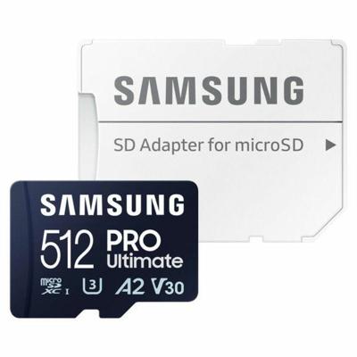 Micro SD kaart met adapter Samsung MB-MY512SA/WW 512 GB