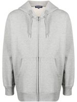 Comme des Garçons Homme veste imprimée à capuche - Gris