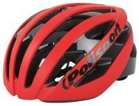 Polisport light pro fietshelm l 58-62cm mat rood/zwart
