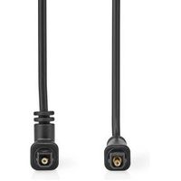 Optische Audiokabel | TosLink Male | TosLink Male | Draaibaar | 1.00 m | Rond | PVC | Zwart | Envelo