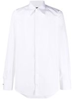 DSQUARED2 chemise en coton à manches longues - Blanc - thumbnail