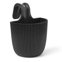 Balkonbak 21x28 textiel zwart bloempot Capi Europe - Capi europe