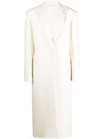REV manteau à simple boutonnage - Blanc