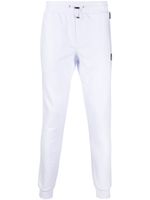 Philipp Plein pantalon de jogging à patch logo - Blanc