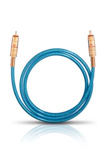 Oehlbach: NF113 DI 150 Digitale Audiokabel RCA 1,5 meter - Blauw