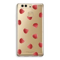 Framboosjes: Huawei P9 Transparant Hoesje