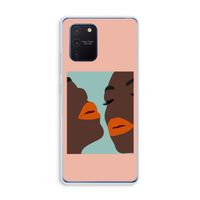 Orange lips: Samsung Galaxy Note 10 Lite Transparant Hoesje
