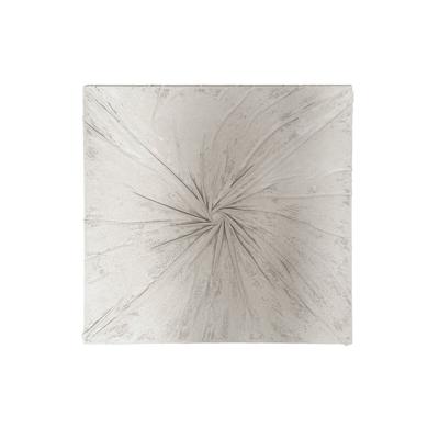 Wanddecoratie Home ESPRIT Wit Abstract Scandi 80 x 6 x 80 cm