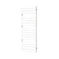 Designradiator BWS Genuo met Middenaansluiting 152 x 55 cm 800 Watt Mat Wit