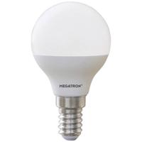 Megatron MT65001 LED-lamp Energielabel F (A - G) E14 Kogel 5.5 W Warmwit (Ø x l) 45 mm x 80 mm 1 stuk(s)