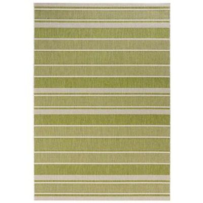 Bougari binnen/buitenvloerkleed Strap - groen - 160x230 cm