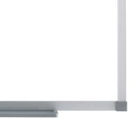 Nobo Basic Whiteboard (900x600) van staal met basic lijst, magnetisch - thumbnail
