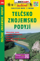 Fietskaart 216 Telčsko, Znojemsko, Podyjí | Shocart