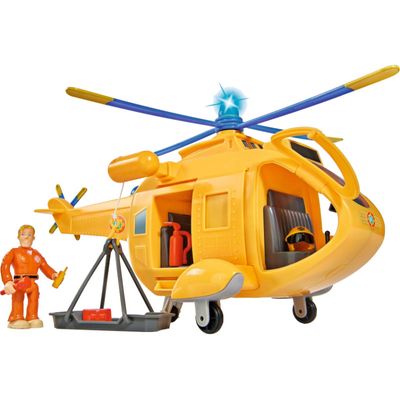 Brandweer Sam - Helikopter Wallaby II Speelgoedvoertuig