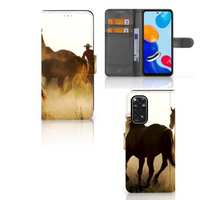 Xiaomi Redmi Note 11/11S Telefoonhoesje met Pasjes Design Cowboy