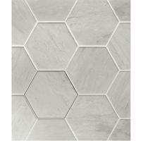Verona Hexagon Grey Keramiek 13.9x16 cm Stardos Verona Hexagon Grey Keramiek 13.9x16 cm Stardos