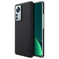 Nillkin Super Frosted Shield Xiaomi 12 Pro Case - Zwart - thumbnail