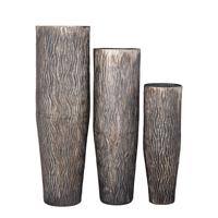 Deandra Pot Zilver - Set van 3