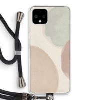 Geo #8: Pixel 4 Transparant Hoesje met koord Geo #8: Pixel 4 Transparant Hoesje met koord