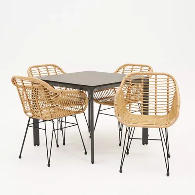 Tuinstoel Moda nature met Carcassonne 90 x 90 cm