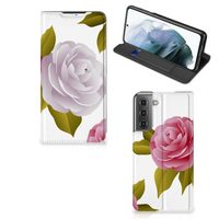 Samsung Galaxy S21 FE Smart Cover Roses - thumbnail