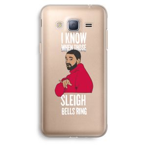 Sleigh Bells Ring: Samsung Galaxy J3 (2016) Transparant Hoesje