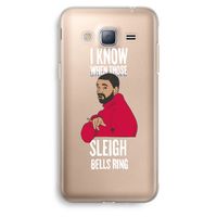 Sleigh Bells Ring: Samsung Galaxy J3 (2016) Transparant Hoesje