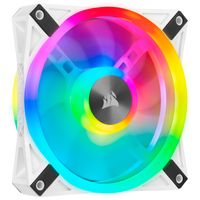 Corsair iCUE QL120 RGB case fan 4-pins PWM fan-connector - thumbnail