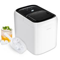 IJsblokjesmachine Ijsmaker Ijsblokjesmaker Incl. Ijsblokjesschep / 9 Ijsblokjes In 6-8 Min / 15kg In 24 Uur / 2L Watertank Wit