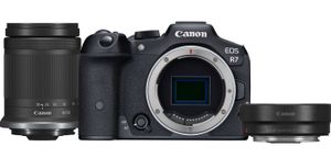 Canon EOS R7 + RF-S 18-150mm F3.5-6.3 IS STM + EF- R MILC 32,5 MP CMOS 6960 x 4640 Pixels Zwart