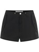 Dion Lee short Parachute à coupe courte - Noir