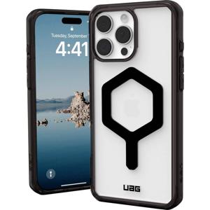 Urban Armor Gear Plyo Backcover Apple iPhone 16 Pro Max Zwart, Transparant Inductieve lading, MagSafe compatible, Stootbestendig