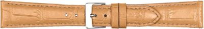 Horlogeband Poletto 454.18.16 Leder Beige 16mm
