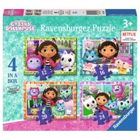 4-in-1 puzzel Gabby's Dollhouse 4-in-1 puzzel Gabby's Dollhouse