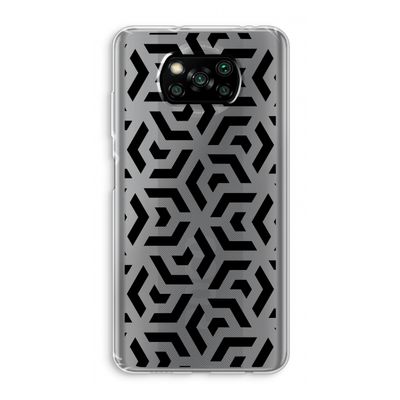 Crazy pattern: Xiaomi Poco X3 Pro Transparant Hoesje