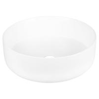 Differnz Mira waskom keramiek | mat wit | Ø 36 x 12 cm