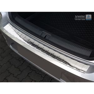 RVS Bumper beschermer passend voor Volkswagen Arteon 2017- 'Ribs' AV235189
