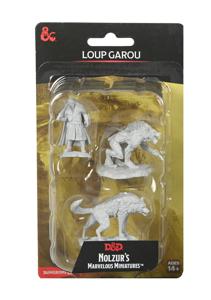 D&D Nolzur's Marvelous Miniatures miniature Unpainted Loup Garou