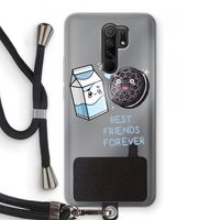 Best Friend Forever: Xiaomi Redmi 9 Transparant Hoesje met koord
