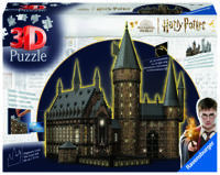 Ravensburger puzzel 540 stukjes hogwarts the great hall (night edition)