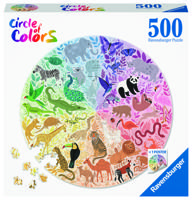 Ravensburger puzzel circle of colors Animals 500 stukjes
