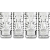 4x Cocktailglazen / Mai Tai glazen transparant 490 ml