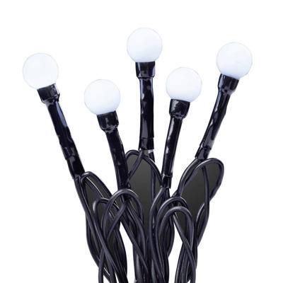 Hellum 576771 Motief lichtketting Kogel Buiten werkt op het lichtnet Aantal lampen 80 LED Neutraalwit Verlichte lengte: 7.9 m Timer