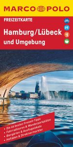 Wegenkaart - landkaart 07 Marco Polo Freizeitkarte Hamburg, Lübeck und umgebung | MairDumont