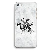 Partner in crime: iPhone 5 / 5S / SE Transparant Hoesje