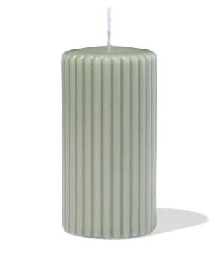 HEMA Stompkaars ⌀7x13cm Rib Groen (groen)