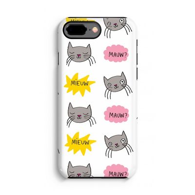 Meow: iPhone 8 Plus Tough Case